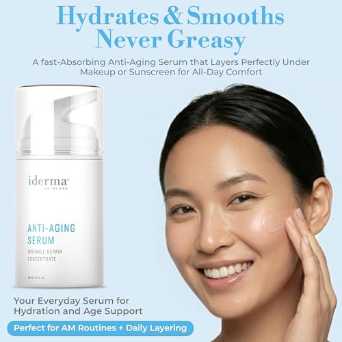 Skincare Anti-Aging Serum Wrinkle Repair Concentrate with - Product Imagery
