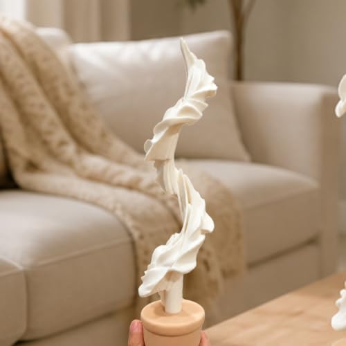 Spiral Ice Cream Fidget Toy, 3D Printed Twist Motion Sensory - Product Imagery