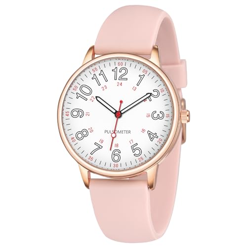 TWOPTION Waterproof Nurse Watch for Medical - Product Imagery