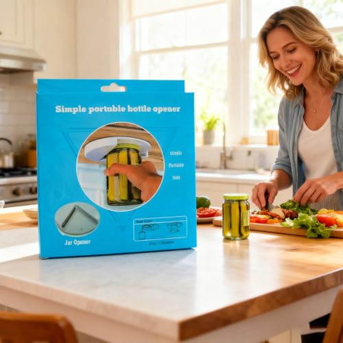 Under Cabinet Jar Opener for Seniors & Arthritis - Product Imagery