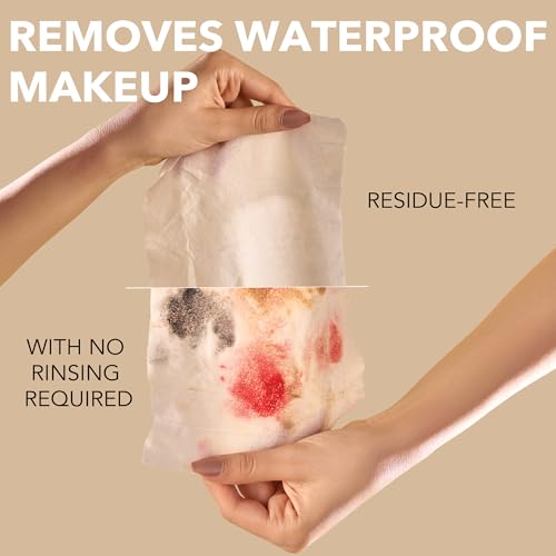 mivida Hypoallergenic Makeup Remover Wipes With Hyaluronic Acid, - Product Imagery