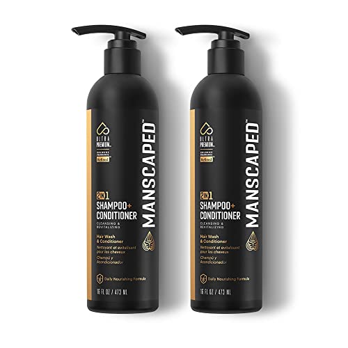MANSCAPED 2 In 1 Shampoo Conditioner UltraPremium Formula - MANSCAPED Official Imagery - 1
