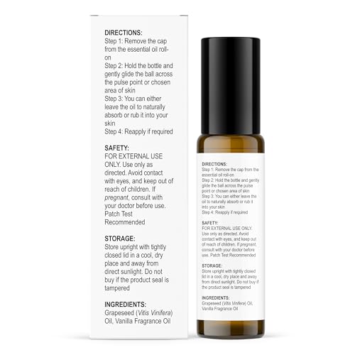 Majestic Pure Vanilla Fragrance Oil Perfume Roller - 0.3 Fl Oz - Product Imagery
