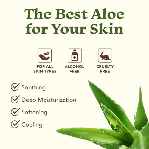 Green Leaf Naturals Aloe Vera Spray, After Sun Care for Face, - Product Imagery