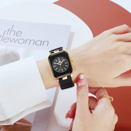 OLEVS Watch for Women Casual Fashion Silicone Strap Elegant - Product Imagery