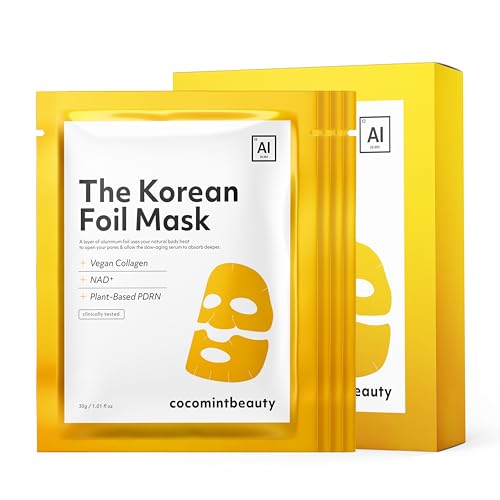The Korean Foil Sheet Mask | Insulating Face Mask for Deep - Product Imagery
