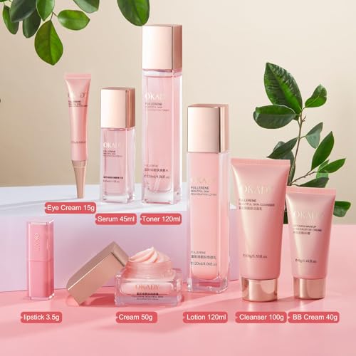 8-in-1 Skincare & Makeup Gift Set with Antioxidant Complex – - Product Imagery