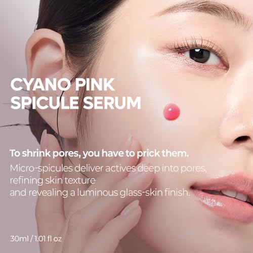 Dr.Melaxin Cyano Pink Spicule Serum with Vitamin B12, Liquid Micr - Product Imagery