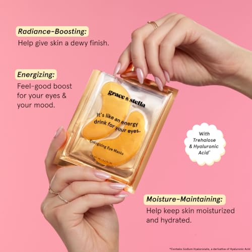 grace & stella Award Winning Under Eye Mask - Teen Gifts, Gel - Product Imagery