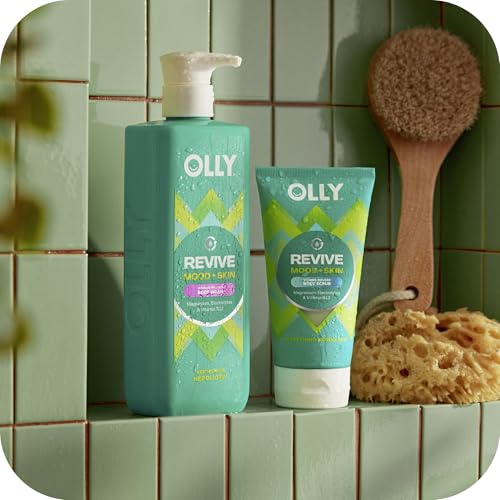 OLLY Revive Body Scrub Nourishing Cleanser, 6 oz - Product Imagery