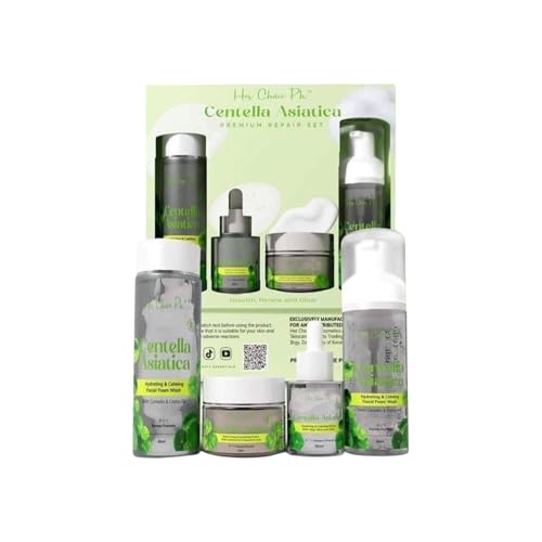 Her Choice PH Centella Asiatica Skincare Set – Foam, Toner, - Product Imagery