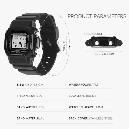 IBSO Women Digital Watch Sport Resistant Outdoor Waterproof - Product Imagery