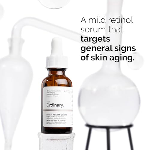 The Ordinary Retinol 0.2% in Squalane, Gentle Retinol Serum for - Product Imagery