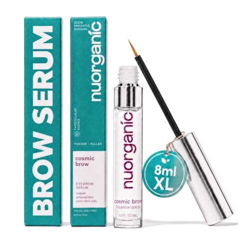 nuorganic Cosmic Brow Eyebrow Growth Serum Natural - NuOrganic Cosmetics Official Imagery - 1