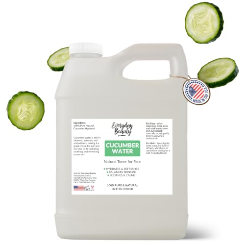 Cucumber Hydrosol Bulk - Everyday Beauty Helping You Feel Beautiful Inside And Out Official Imagery - 1