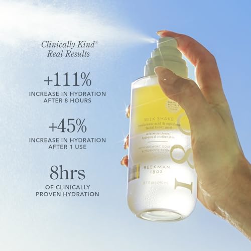 Beekman 1802 Milk Shake Hydrating Face Mist, Fragrance Free, 2 - Product Imagery