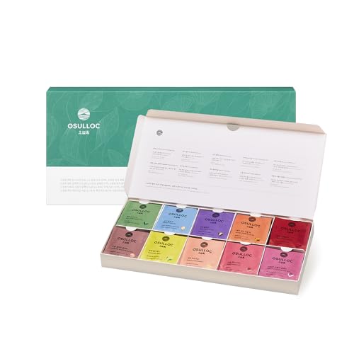 OSULLOC Premium Tea Collection Self Care Sampler Gift Box - Osulloc Official Imagery - 1