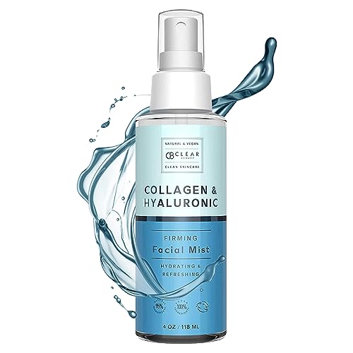 Clear Beauty Hyaluronic Acid & Collagen Hydrating Facial Mist, Dermatologist Tested - Clear Beauty Official Product View 1