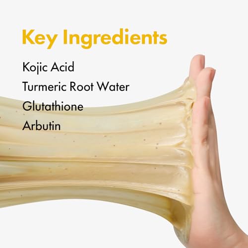 TOSOWOONG Kojic Acid Turmeric Face Wash for Brightening & Dark - Product Imagery