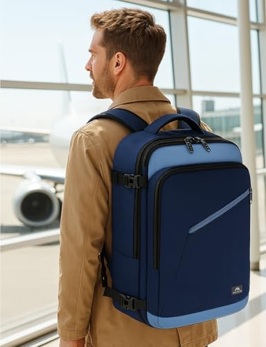 MATEIN Expandable Travel Backpack, Large Capacity Carry on - Product Imagery