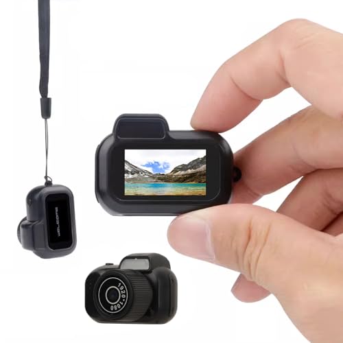 Mini Keychain Camera, 1080P 2MP Mini Thumb Sized Camera - Product Imagery