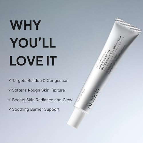 Arencia Eraser Shot Serum Glycolic Acid Booster with AHA BHA, - Product Imagery