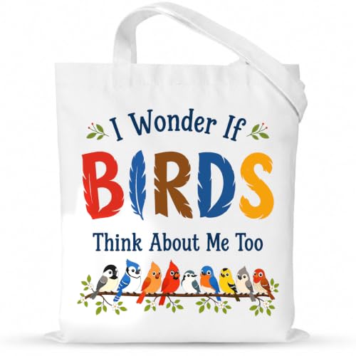 Funny Bird Lover Gifts for Women Men - Bird Watching Gifts Tote - Product Imagery