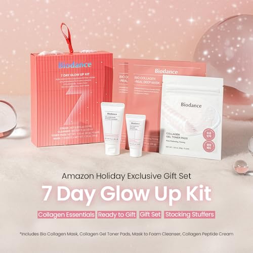 BIODANCE 7 Day Glow Up Kit: Collagen Gift Set for Glass-Skin, - Product Imagery