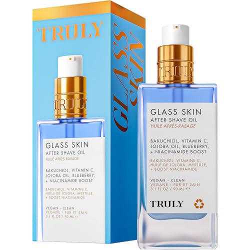 Truly Beauty Luxury After Shave Oil | Soothing Treatment for - Product Imagery