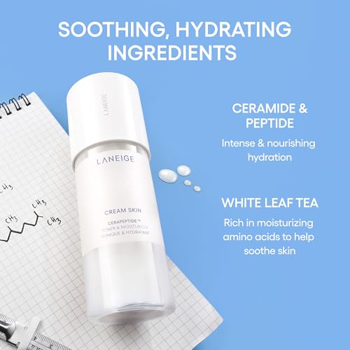 LANEIGE Cream Skin Toner & Moisturizer: Lightweight Refillable - Product Imagery