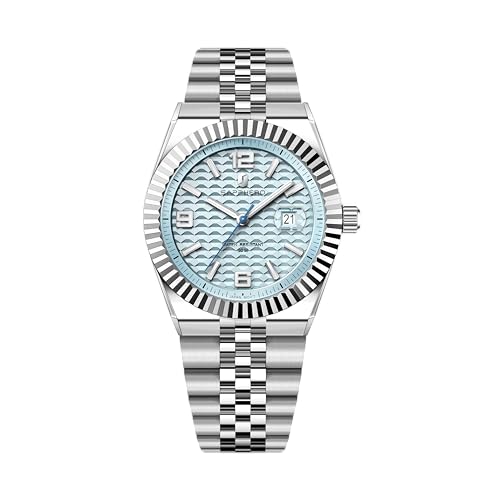 SAPPHERO Mens Watches Men’s Quartz Analog Watch Stainless Steel - Product Imagery