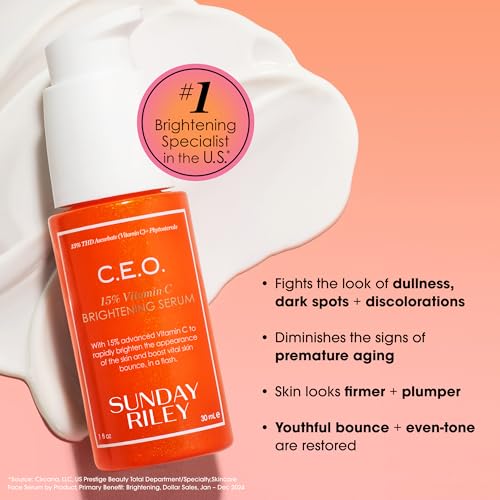 Sunday Riley C.E.O. 15% Vitamin C Brightening Serum - Product Imagery