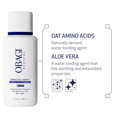 Obagi Nu-Derm Foaming Gel Cleanser for Face - Product Imagery