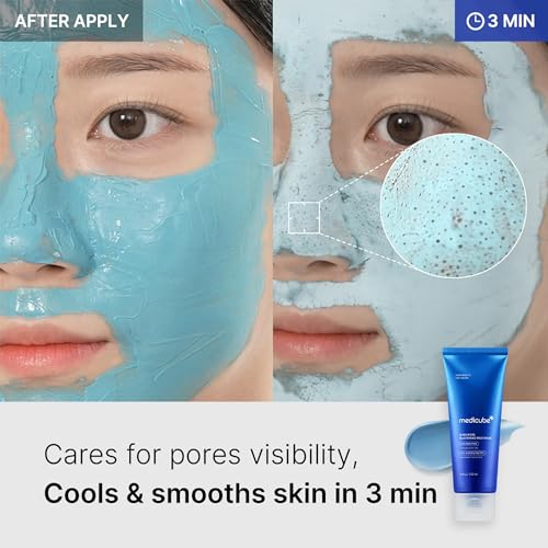 medicube Zero Pore Blackhead Mud Mask - Pore Cleansing & Gentle - Product Imagery
