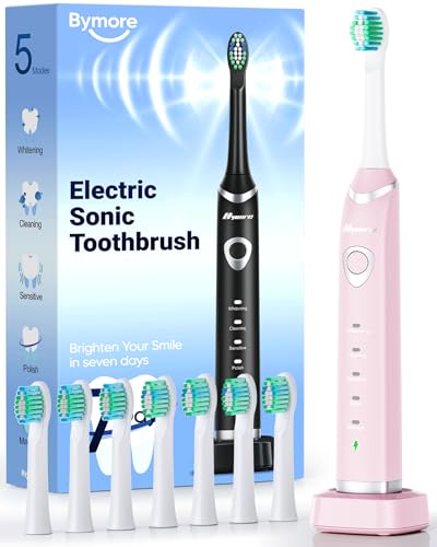 Bymore Electric Sonic Rechargeable Toothbrush for Adults - Bymore Official Imagery - 1