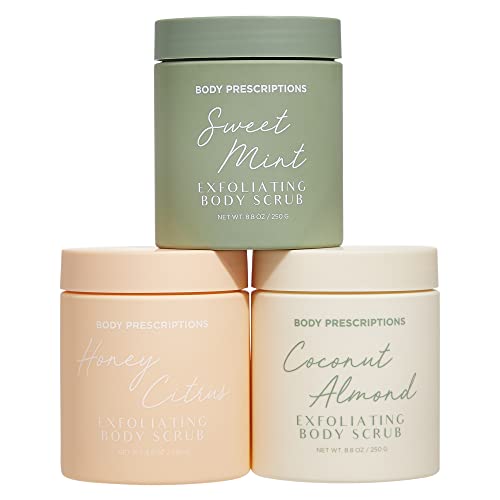 Body Prescriptions Exfoliating Body Scrub – Body Cleanser for Nourished, Ultra - Body Prescriptions Official Product View 1