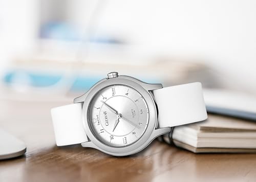 Waterproof Women's Nursing Wrist Watch, Easy Read Dial, Rubber - Product Imagery