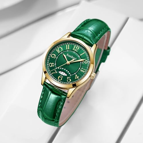 Szaikyri Classic Watch for Women with Easy Read Time Arabic - Product Imagery