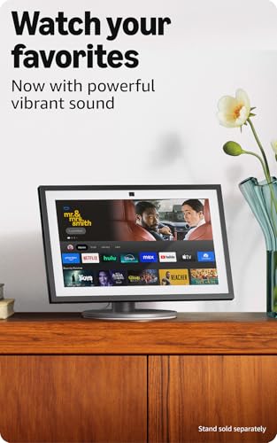 Amazon Echo Show 15 (newest model), Full HD 15.6" kitchen hub - Product Imagery