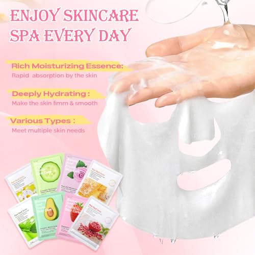 Gifts for Women Face Mask Skin Care Set 36 Pcs Teens Girl Gifts - Product Imagery