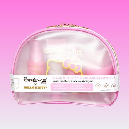 THE CRÈME SHOP X HELLO KITTY SKINCARE ESSENTIALS - KLEAN BEAUTY™ - Product Imagery