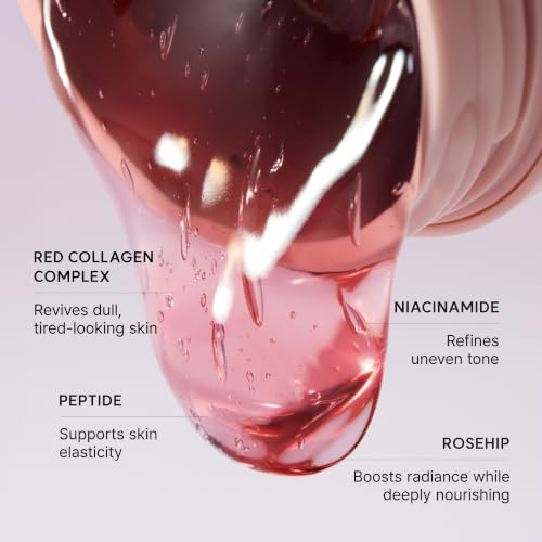 Arencia Overnight Red Smoothie Face Serum, Glowing & Soothing - Product Imagery