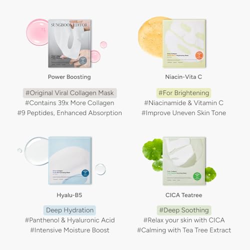 SUNGBOON EDITOR Deep Collagen Hyalu-B5 Overnight Hydrating Mask, - Product Imagery