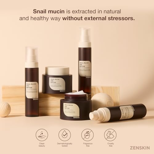 Korean Skincare Snail Mucin Essence - 97% Snail Secretion - Product Imagery