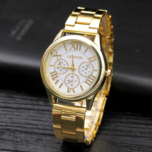 Women Girls Wholesale 2 Pack Watch Set Roman Numerals Dial with - Product Imagery