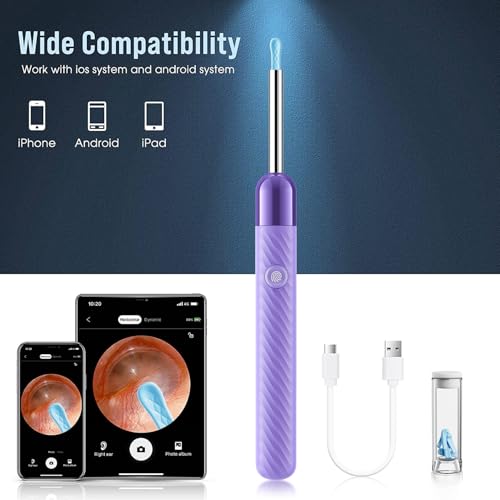 LEIPUT Ear Wax Removal Tool - Ear Cleaner with 1080P Camera - - Product Imagery