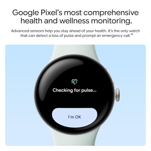 Google Pixel Watch 5 (45mm) - Android Smartwatch - Obsidian - - Product Imagery