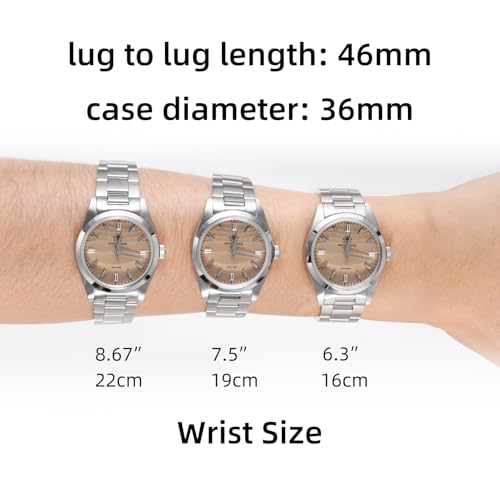 ADDIESDIVE Quartz Watch for Men 36 MM Small Dial Analog - Product Imagery