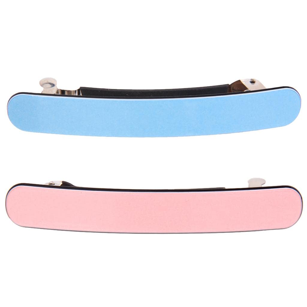 Hailong Ming Lady Acrylic Hair Barrette Hair Clip Hair Jewelry Hair Accessory Hairpin Polished Acrylic Surface Gentle on Hair Suitable for Women Girls Weddings Bir
