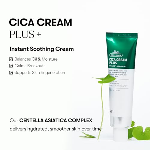 VT COSMETICS Cica Cream Plus Hydrating & Calming Face Moisturizer - Product Imagery
